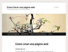 Tablet Screenshot of comohacerunapaginaweb.pro